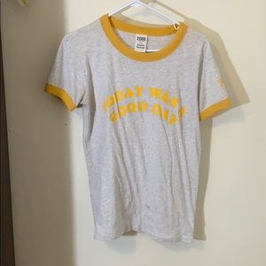 PINK ‘today was a good day’ t-shirt